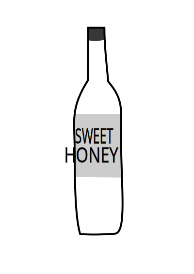 Honey bottle, bottle clipart