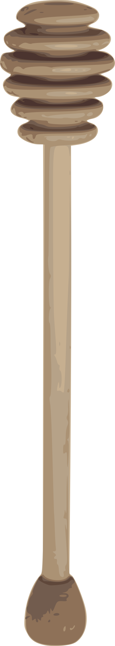 Honey stick clipart