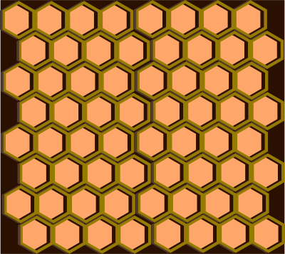 Honeycomb Cells clipart