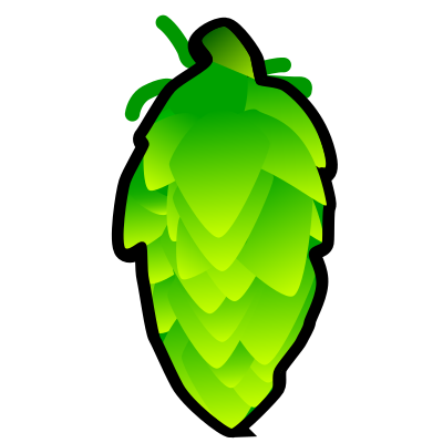 Hop Cone Illustration clipart