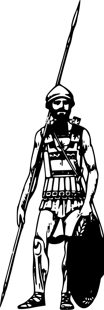 Hoplite clipart