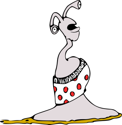 Horace the Alien clipart