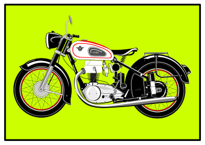 Horex Regina 03 clipart
