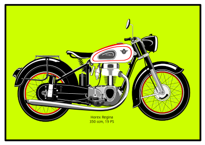 Horex Regina 04 clipart