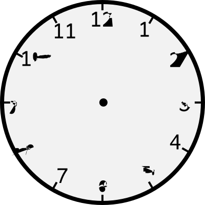 Horloge clipart