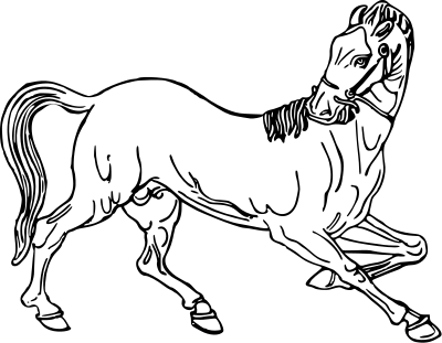 Horse 5 clipart