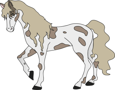Horse 8 clipart