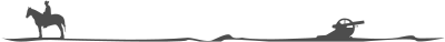 Horse and Cannon Line clipart