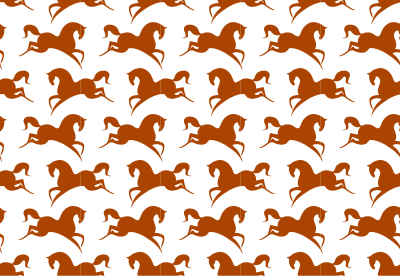 Horses pattern clipart