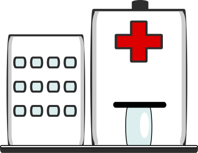 Hospital Icon clipart