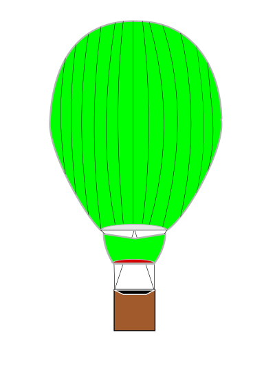 Hot Air Balloon clipart