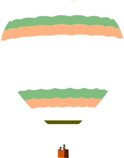 Hot Air Balloon clipart