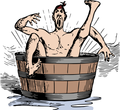 Hot Bath - Colour Remix clipart