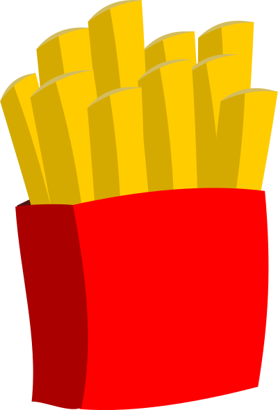 Hot chips clipart