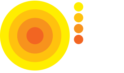 Hot colors onion diagram legend 4 layer yellow orange clipart
