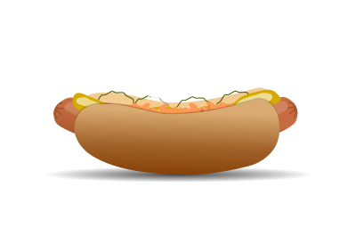Hot Dog clipart