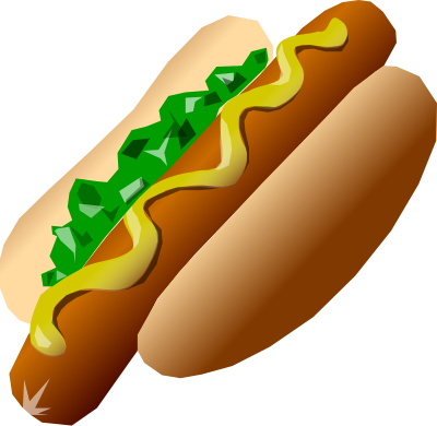 Hot dog juliane krug r clipart