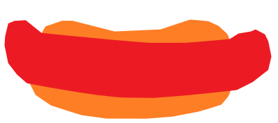 Hot Dog refixed clipart