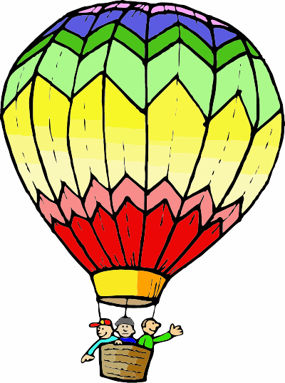 Hotair Balloon clipart