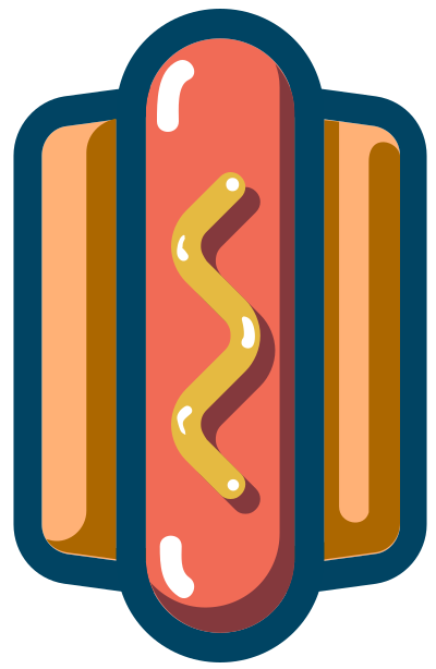 Hotdog clipart