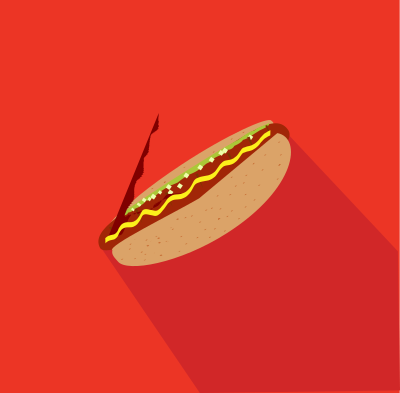 Hotdog Icon clipart