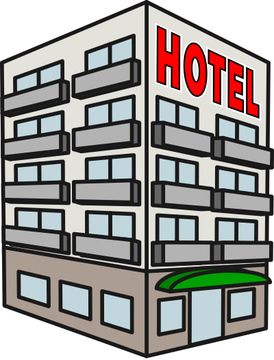 Hotel Building v2 clipart