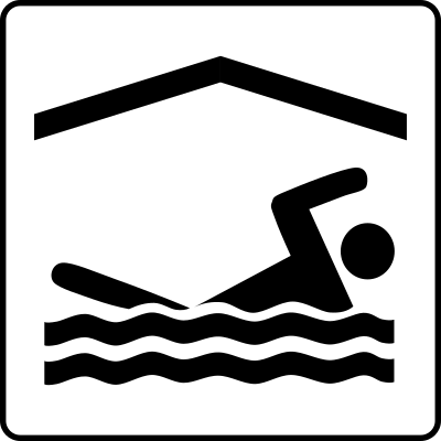 Hotel Icon Has Indoor Pool clipart