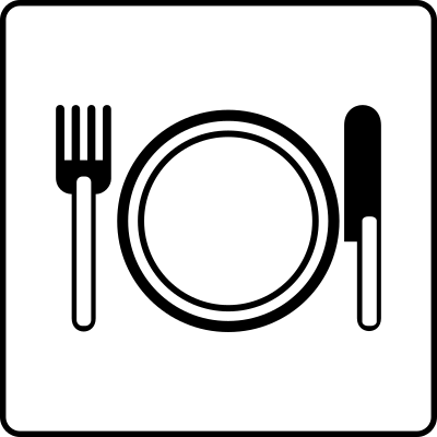 Hotel Icon Has Restaurant clipart