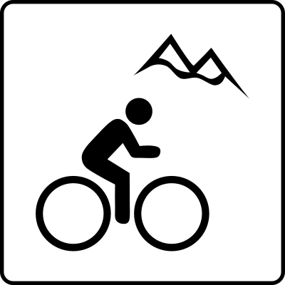 Hotel Icon Near Mountain Biking clipart