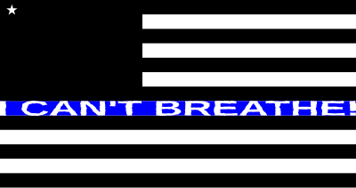 I Can't Breathe Flag clipart