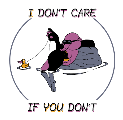 I don't care if you don't clipart