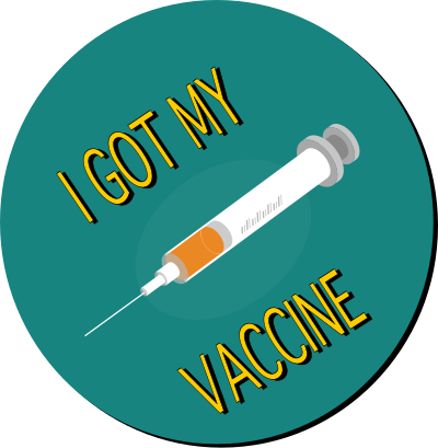I Got My Vaccine Sticker clipart