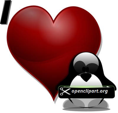 I Love Openclipart dot org clipart