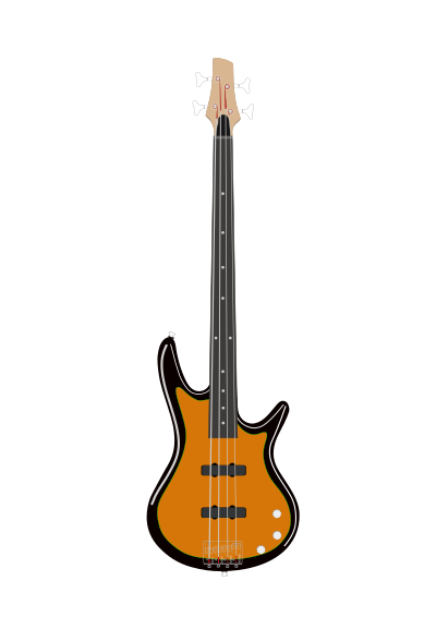 Ibanez Electric Bass clipart