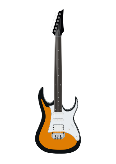 Ibanez Electric Guitar clipart