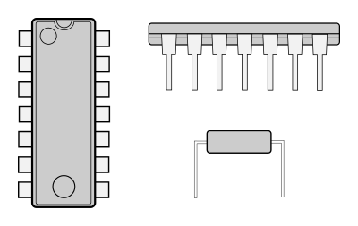IC Layout 1 clipart
