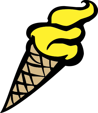 Ice cream cone clipart