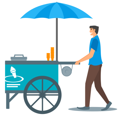 Ice Cream Cone Guy clipart