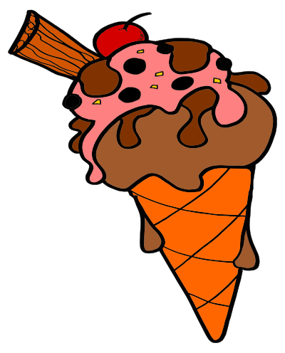 Ice Cream Dessert clipart
