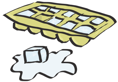 Ice Cube Tray clipart