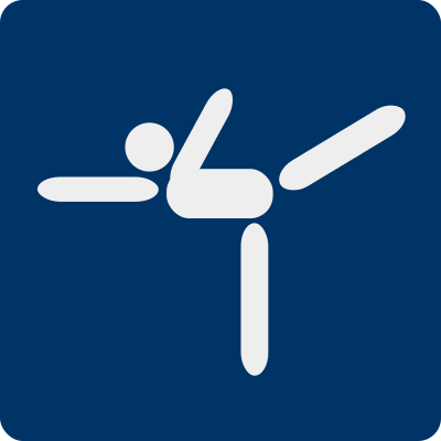 Ice skating pictogram clipart