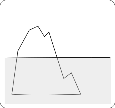 Iceberg clipart