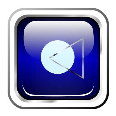 Icon Blue Multimedia PREW clipart