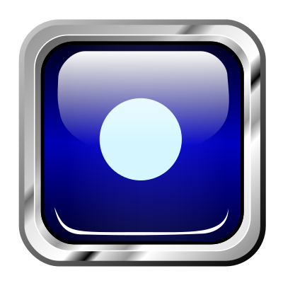 Icon Blue Multimedia Random clipart
