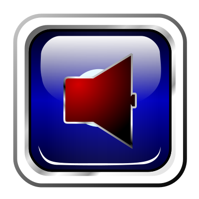Icon Blue Multimedia Sound-OFF clipart