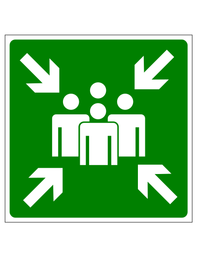 icon collection point E21 clipart