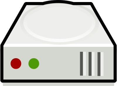 Icon hard disk clipart