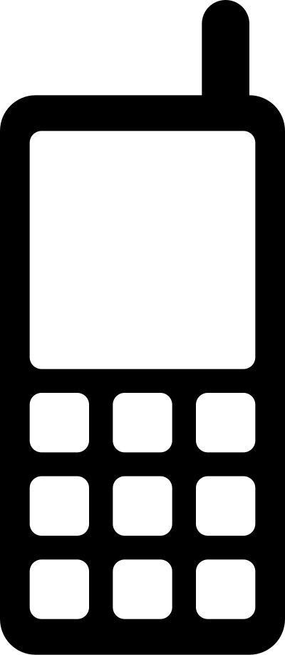 Icon mobile phone clipart