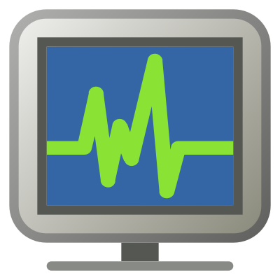 Icon-monitoring clipart