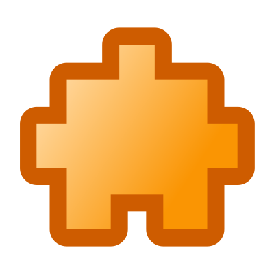 Icon-puzzle2-yellow clipart